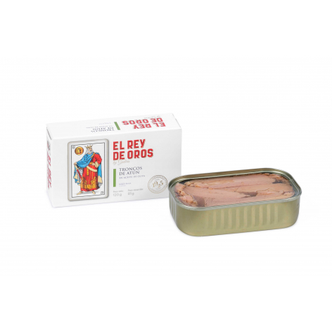 Tronco de atún en aceite de oliva El Rey de Oros