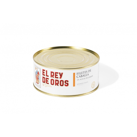 Filetes de cavala em óleo de girassol | El rey de oros