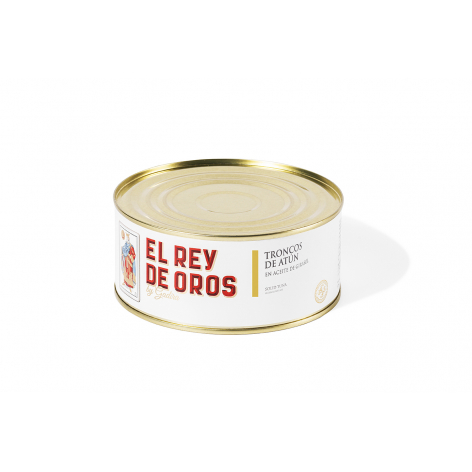 Premium Tuna Loins in Sunflower Oil - El Rey de Oros