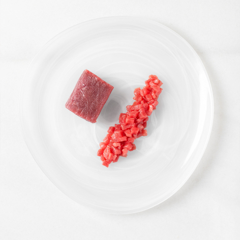 Dados de Tartar de Atún Rojo ultracongelado | Preparación rápida 2