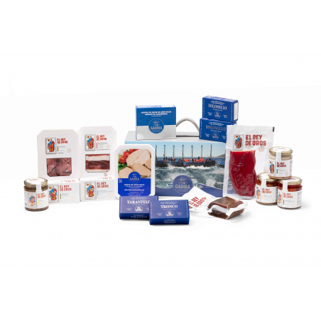 Caixa de Produtos Variados de Barbate | Seleção de produtos do mar de Cádiz