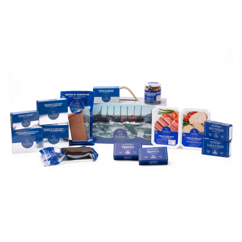 Caixa Gadira Premium | Seleção gourmet de atum vermelho capturado com almadraba