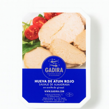 Hueva de atún rojo salvaje cocida