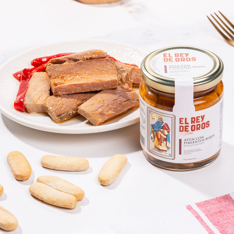 Conserva de atún con pimientos rojos: sabor tradicional
