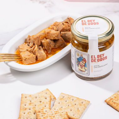 Tarro de atún encebollado El Rey de Oros