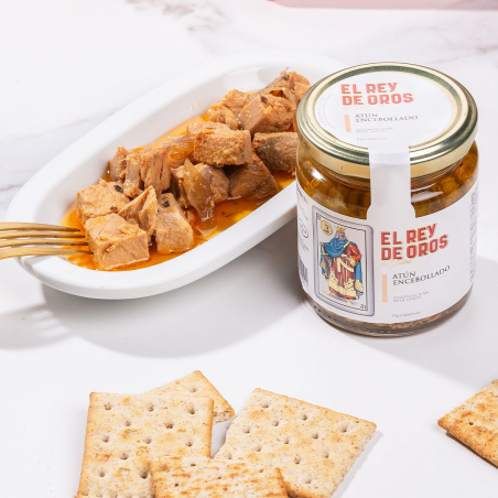 Tarro de atún encebollado El Rey de Oros