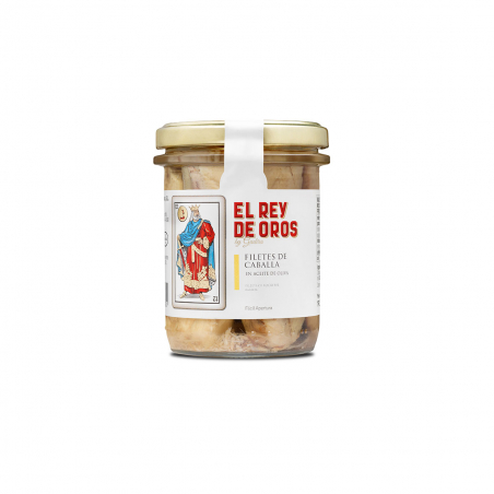 Tarro de filetes de caballa