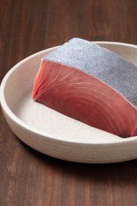 tarantelo de atun rojo a la brasa